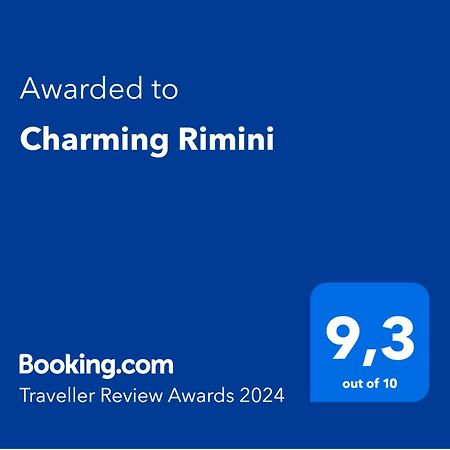 Charming Rimini Leilighet Eksteriør bilde